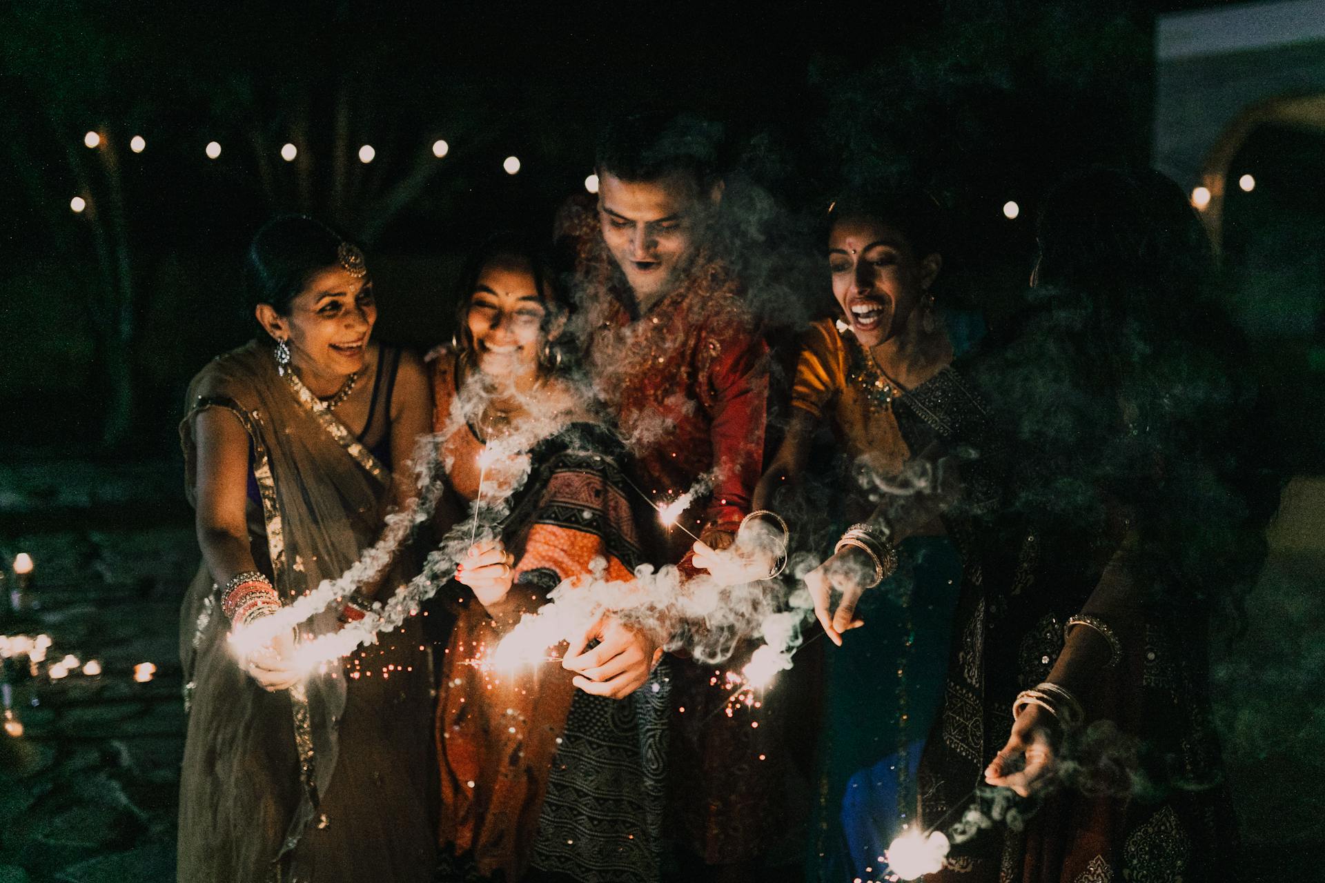 South Asian multigenerational family celebrating together, representing family enterprise wealth management clients