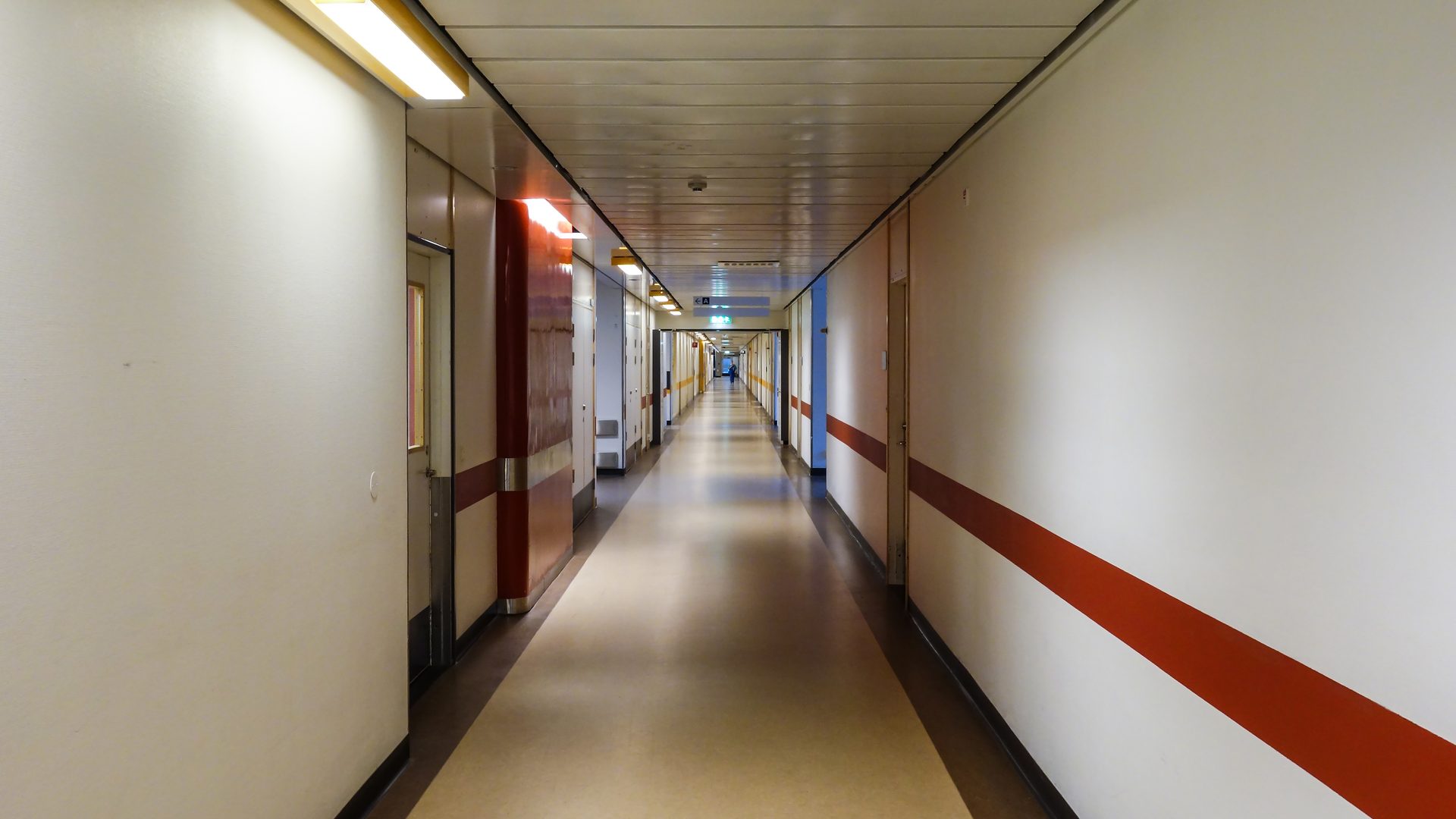 Corridor on the second level - NÄL hospital 1