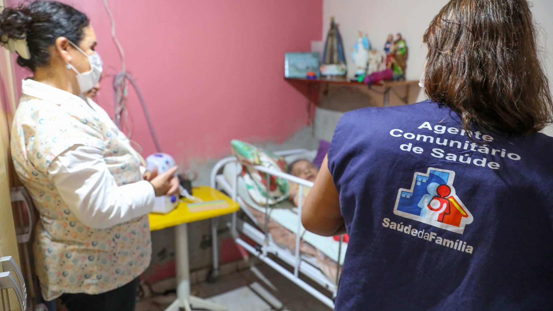 Community health worker in the Brazilian public health system