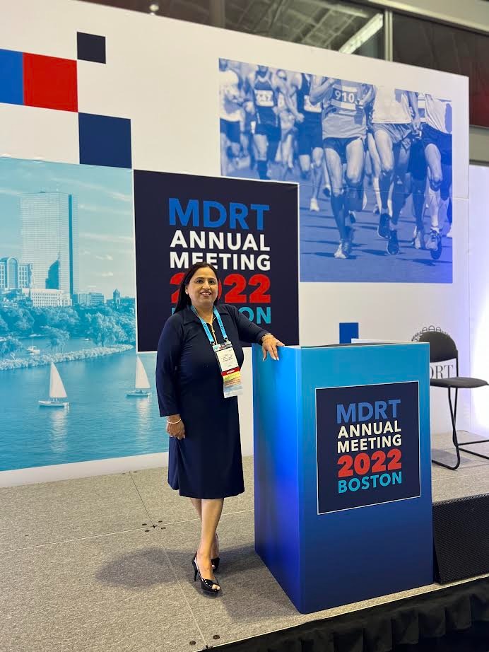 Sim Gakhar at financial services event