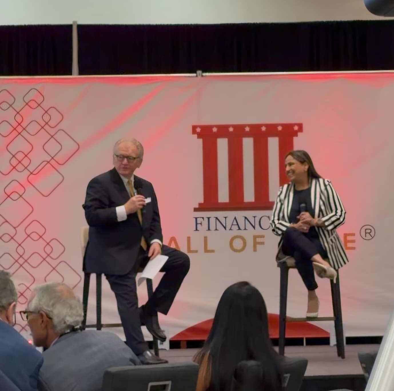 Sim Gakhar in conversation at the Financial Hall of Fame