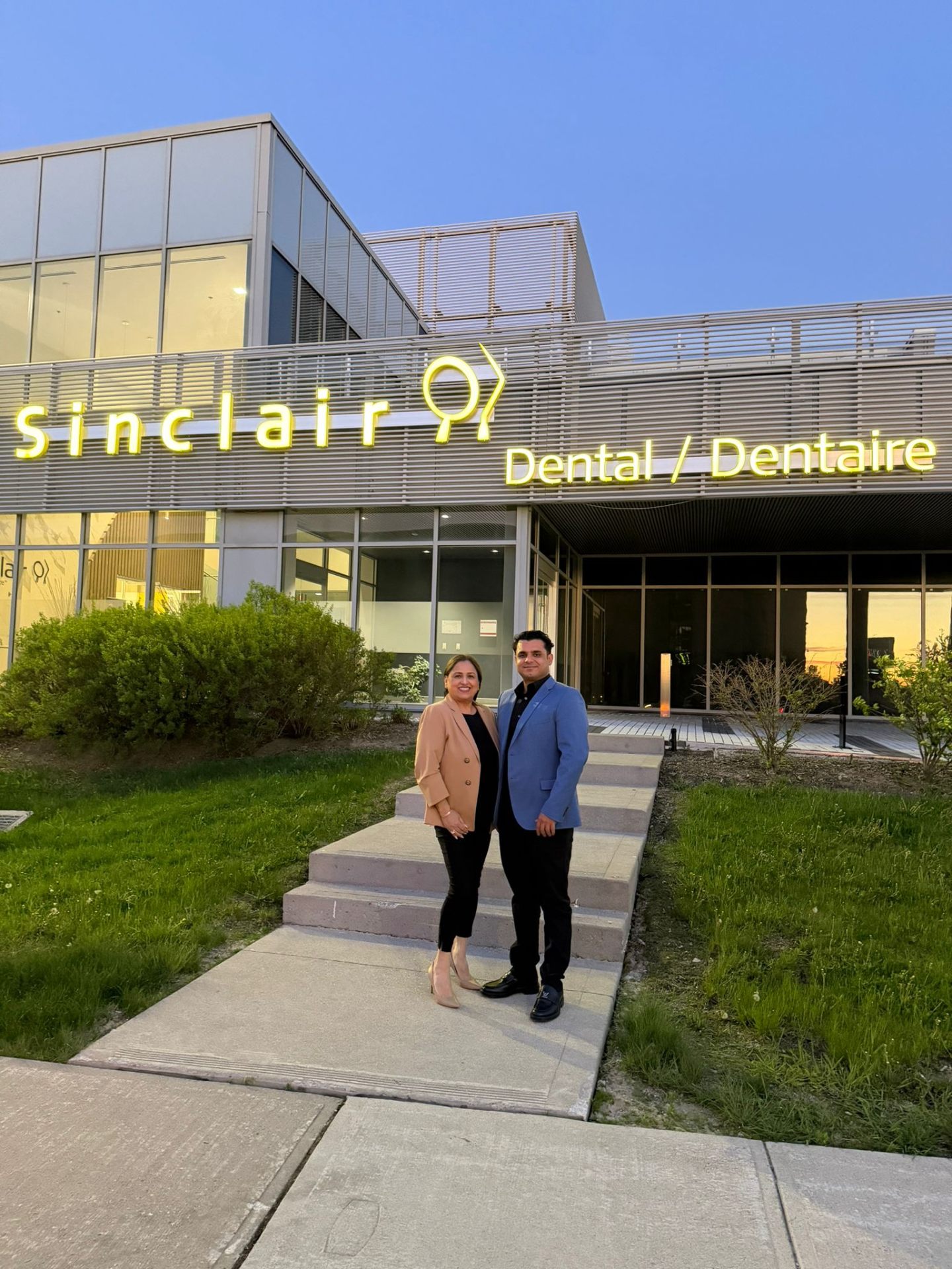 Sim Gakhar at Sinclair Dental client engagement